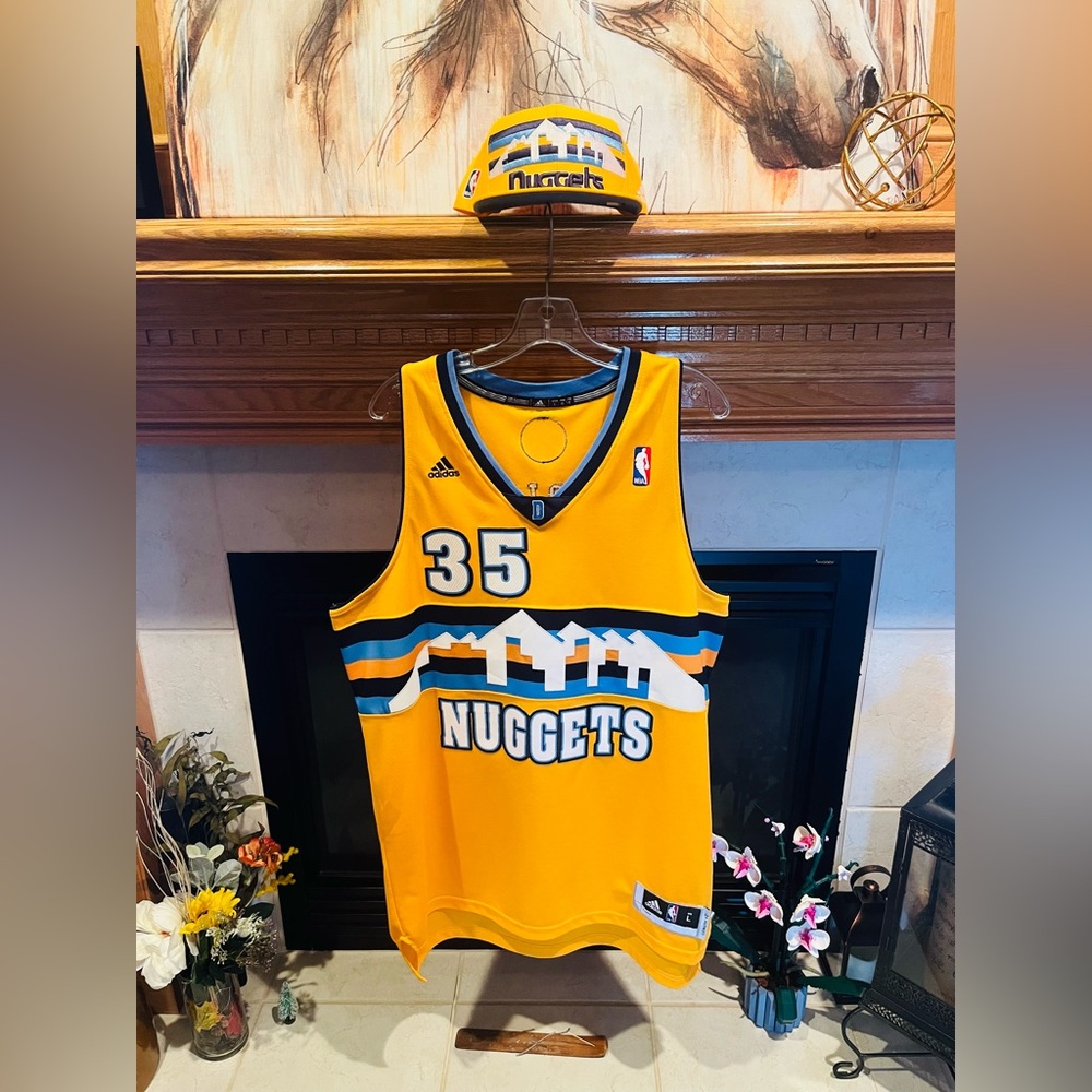 Denver Nuggets-Kenneth Faried Jersey w/ matching hat price includes JERSEY w/HAT